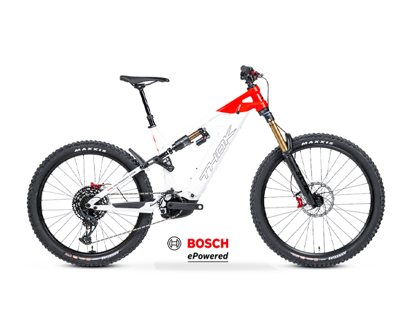 THOK TK02 Factory bici elettrica bianca Factory