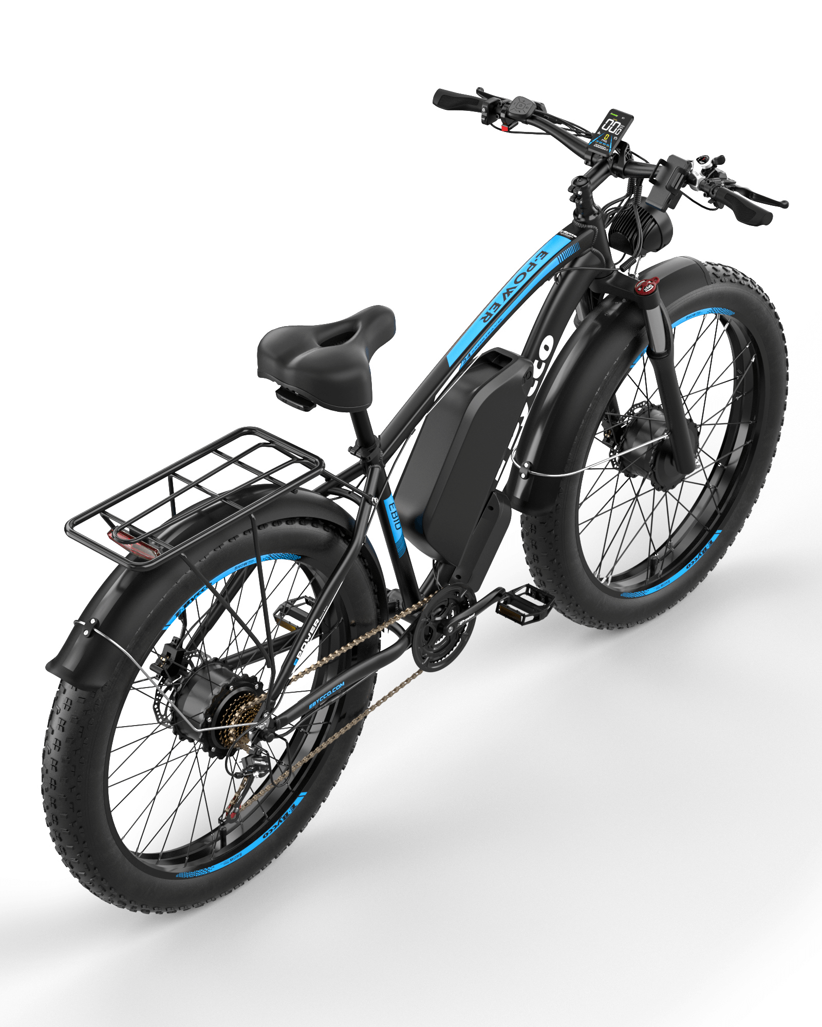 E-BYCCO EB10 bici elettrica 24" doppio motore 6000W