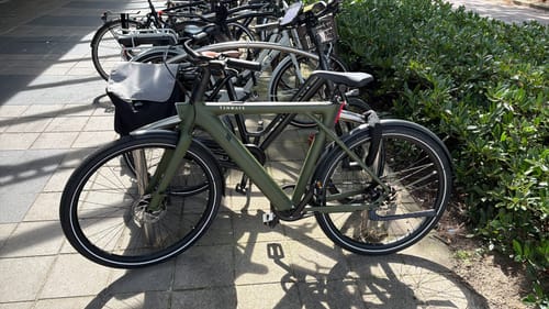 Tenways CGO009 Bici elettrica Sage Green New Edition cinghia