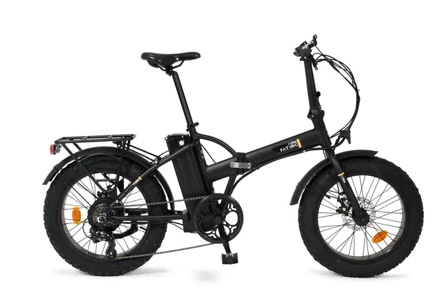 i-Bike Fat Kong bici elettrica pieghevole 20" nero 374Wh