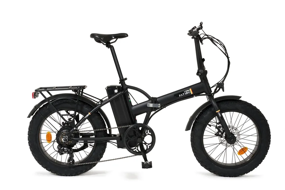 i-Bike Fat Kong bici elettrica pieghevole 20" nero 374Wh