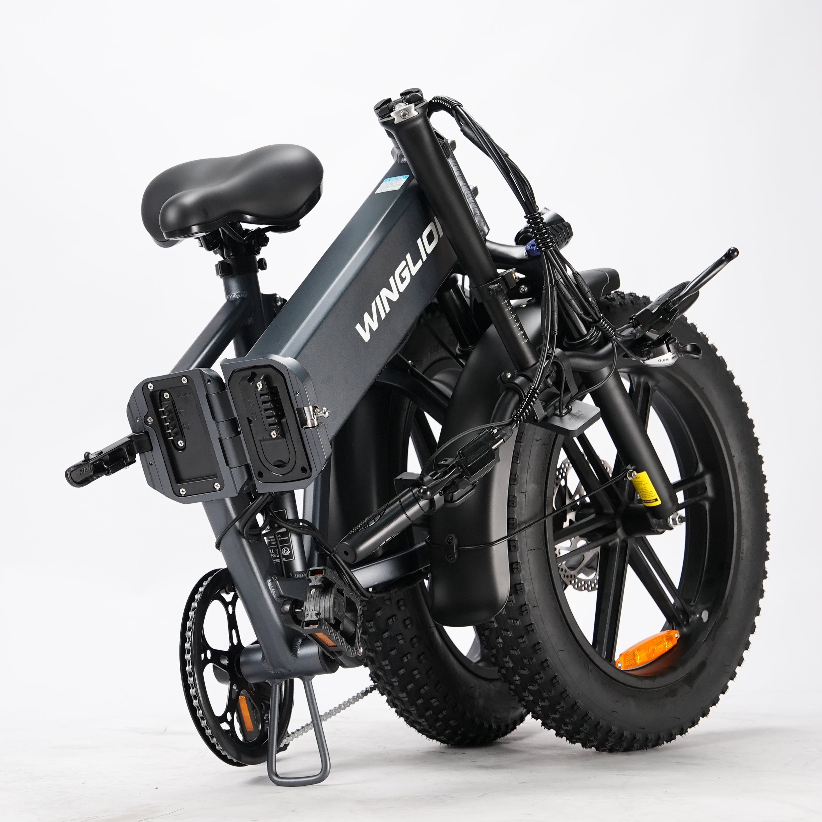 E-BYCCO EB-FM2.0 bici elettrica pieghevole White 20x4.0
