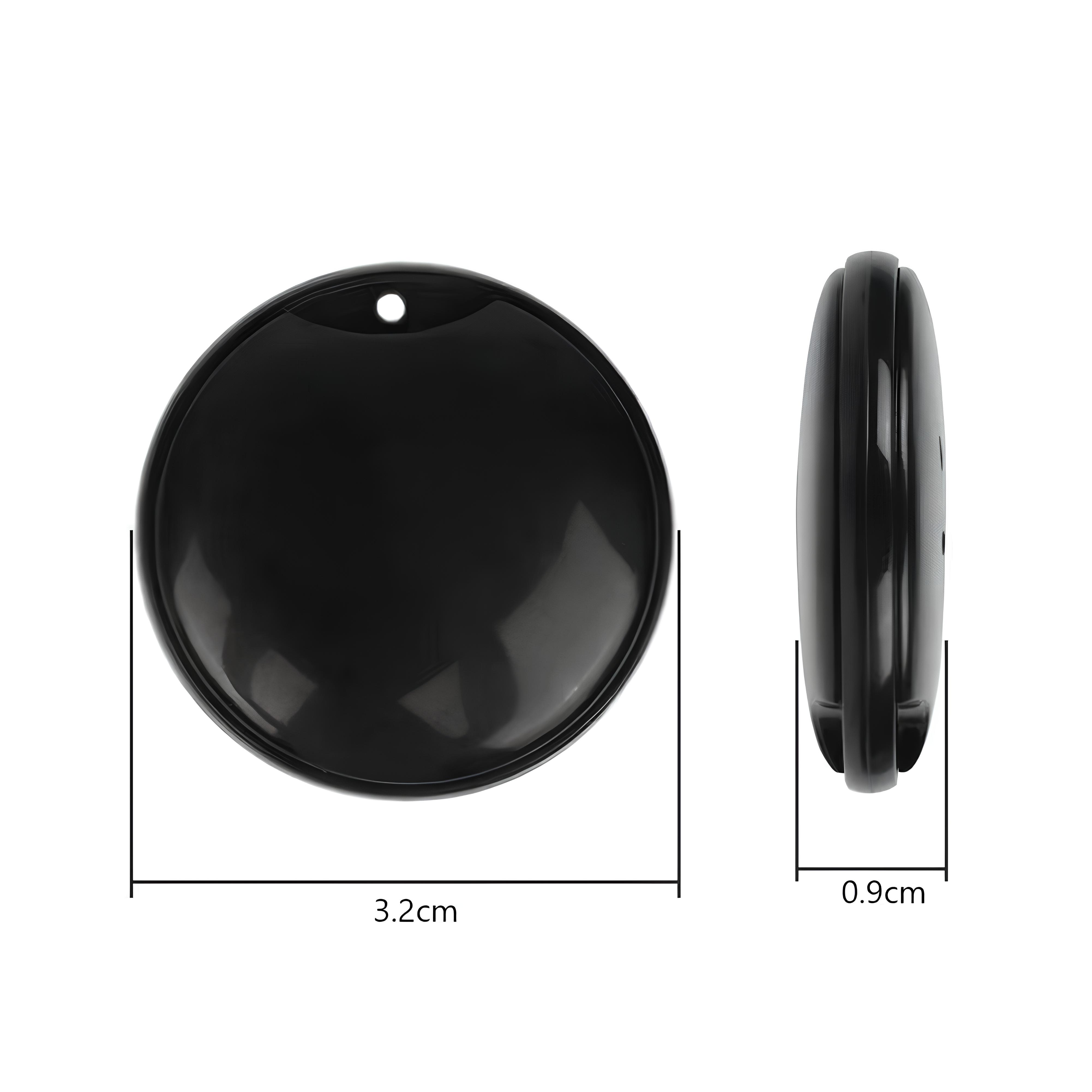PVY Tag localizzatore nero compatibile iPhone
