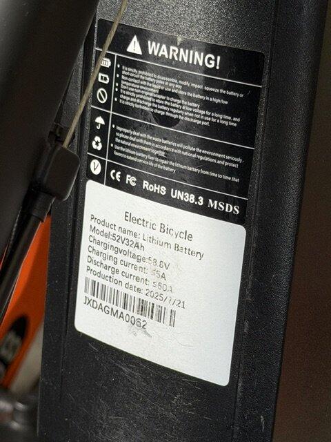 E-Bycco V7 bici elettrica 26" 52V lunga autonomia