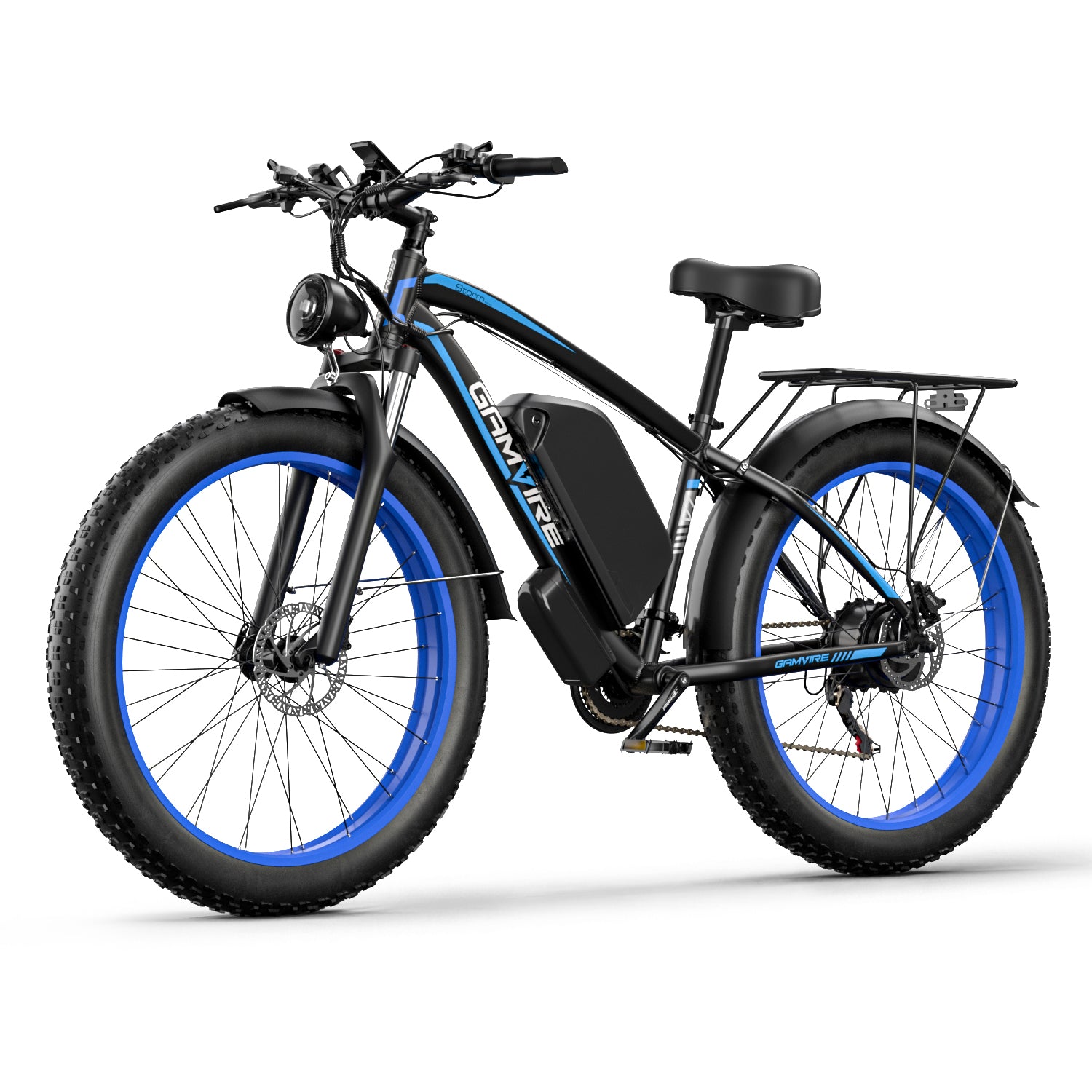 E-Bycco V7 bici elettrica 26 pollici 3000W nero bianco
