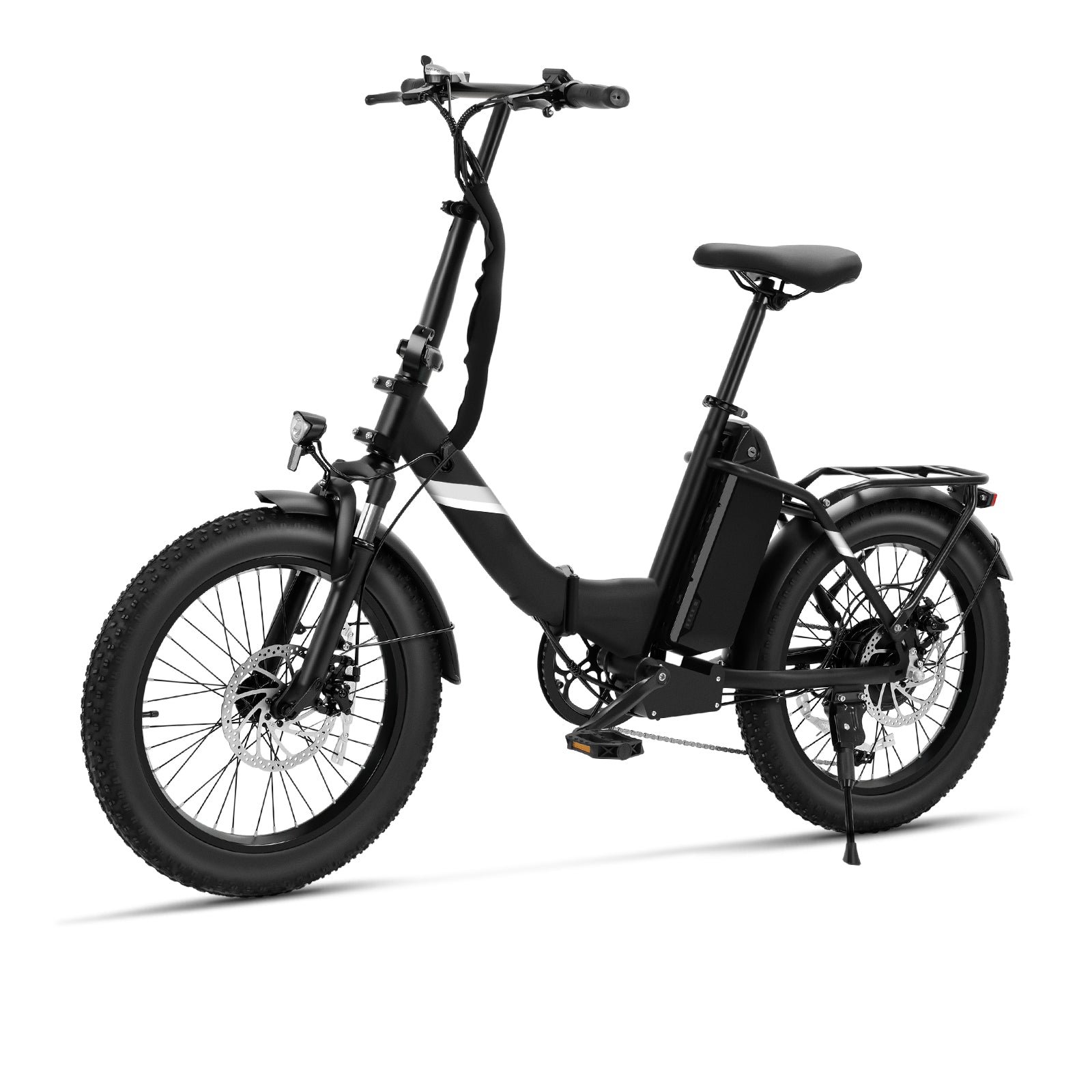 Touroll S3 bici elettrica pieghevole nera 468 Wh